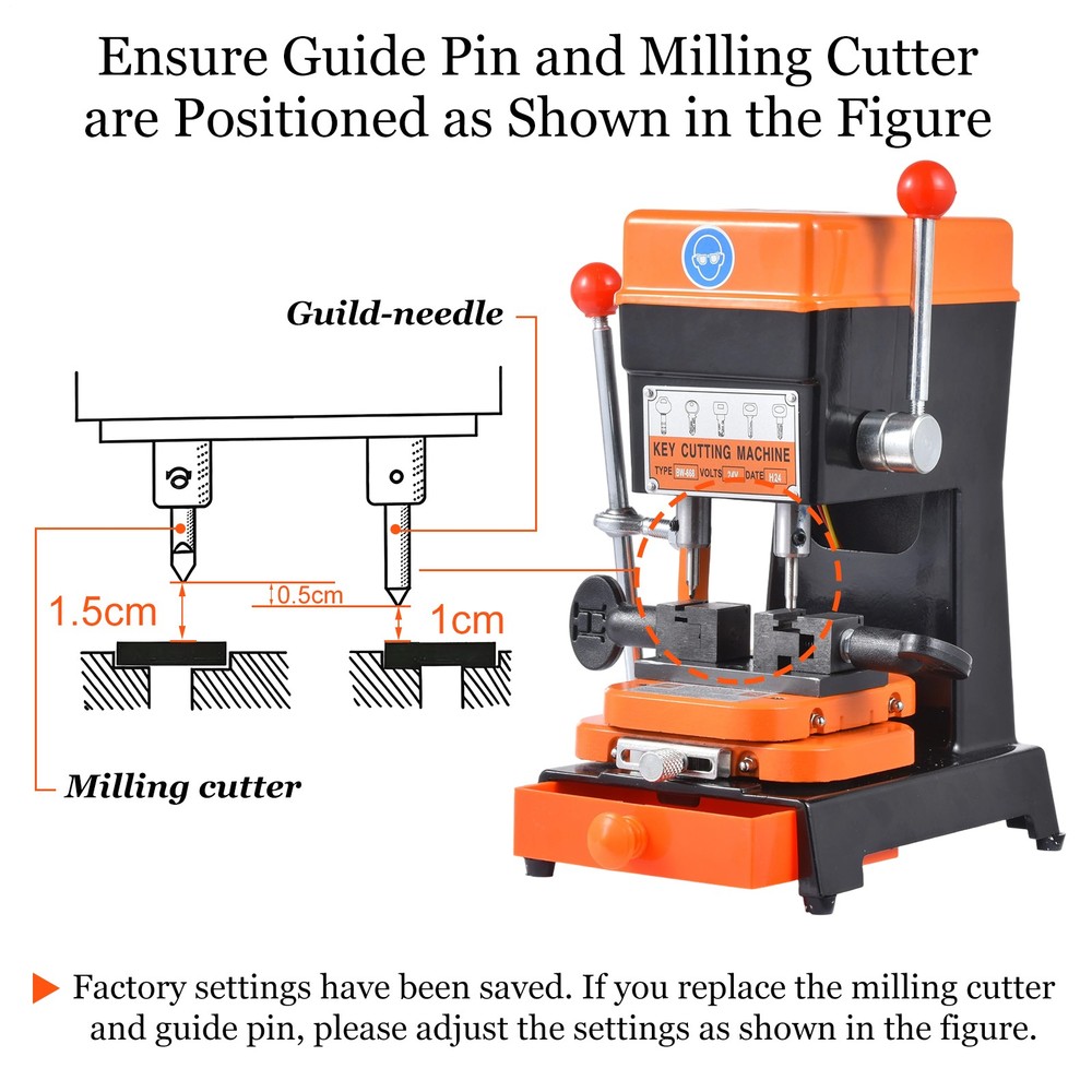 Multifunction Vertical Cutting Duplicating Machine Cutter Copier Tools