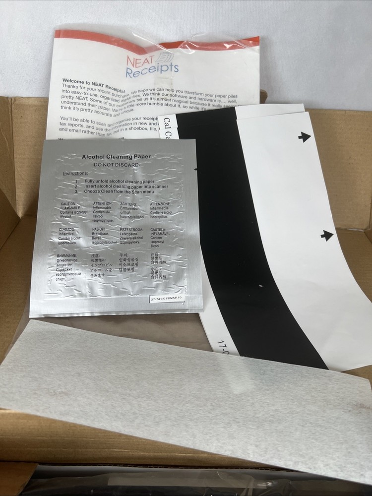 NeatReceipts Mobile Receipt and Document Scanner **No Disc**