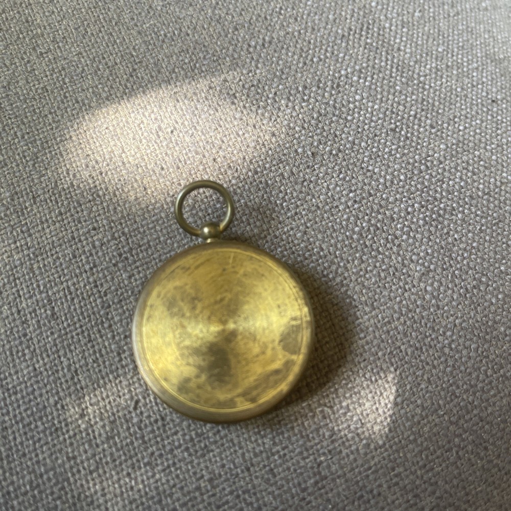 Vintage Navy German Compass Brass