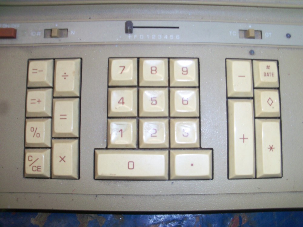 Vintage Monroe 2830 Printing Calculator, Tested, Works