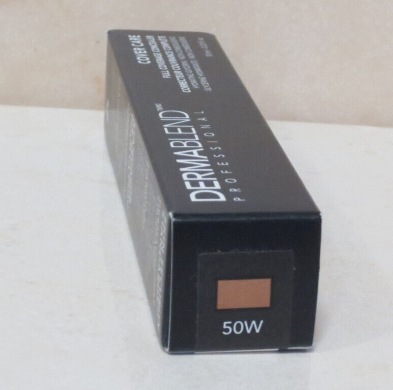 (2) DERMABLEND COVER CARE FULL COVERAGE CONCEALER SHADE 50W 0.33 OZ BOXED