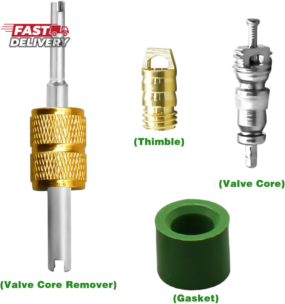 Mini Split Adapter, R410A Adapter Kit R410A Refrigerant Hose Adapter Connector,
