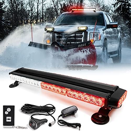 Wireless Remote Control 26'' LED Rooftop Double Side Emergency Hazard Strobe