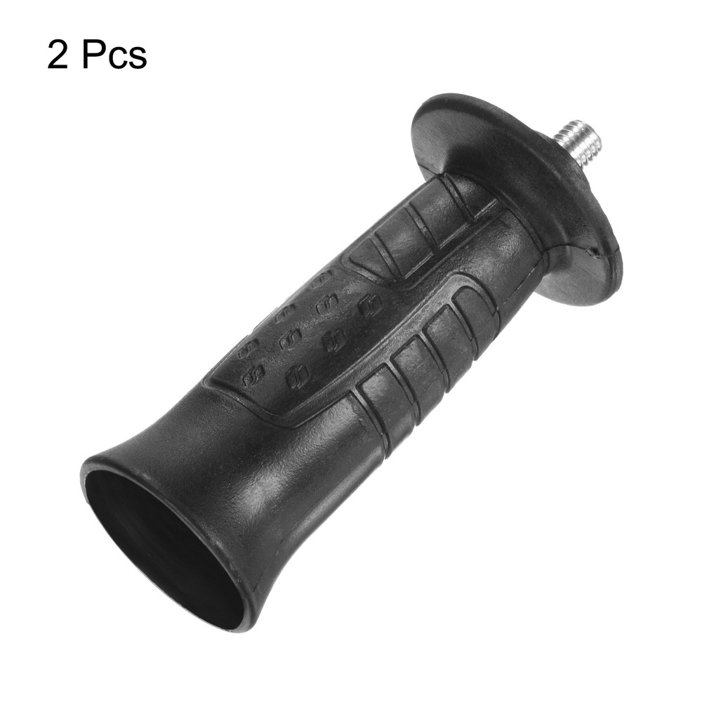 2pcs 8mm Thread Angle Grinder Side Handle 102mm Length Plastic