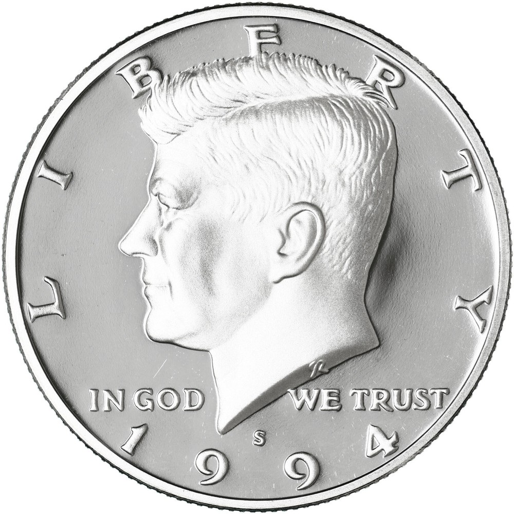 1994 S Kennedy Half Dollar Gem DCam Proof CN-Clad