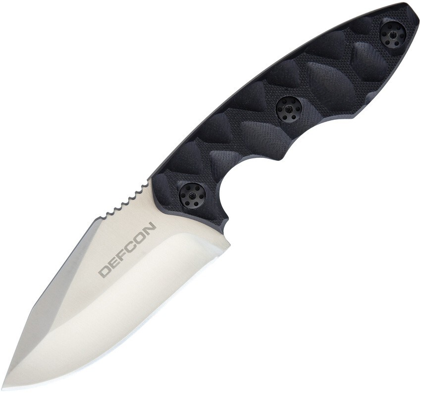Defcon Hydra Fixed Blade D2 Satin G10 Handle Kydex Sheath Fixed Knife 004