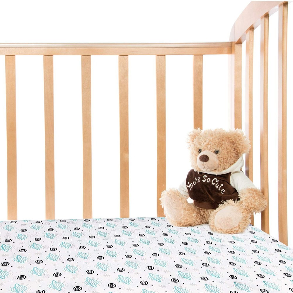 Pack N Play Playard Sheets Lovely Print Mini Crib Sheets 2 Pack 27"x39"