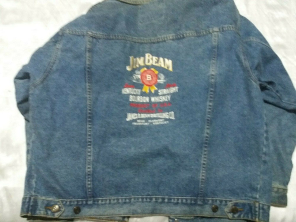 VINTAGE JIM BEAM DENIM JACKET
