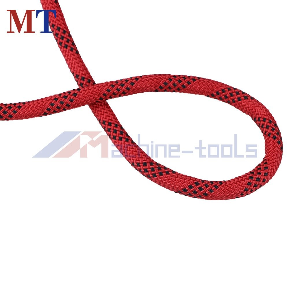 3/8" × 100' Braid Polyester Rope Arborist Tree Rope High Strong 3520Lbs