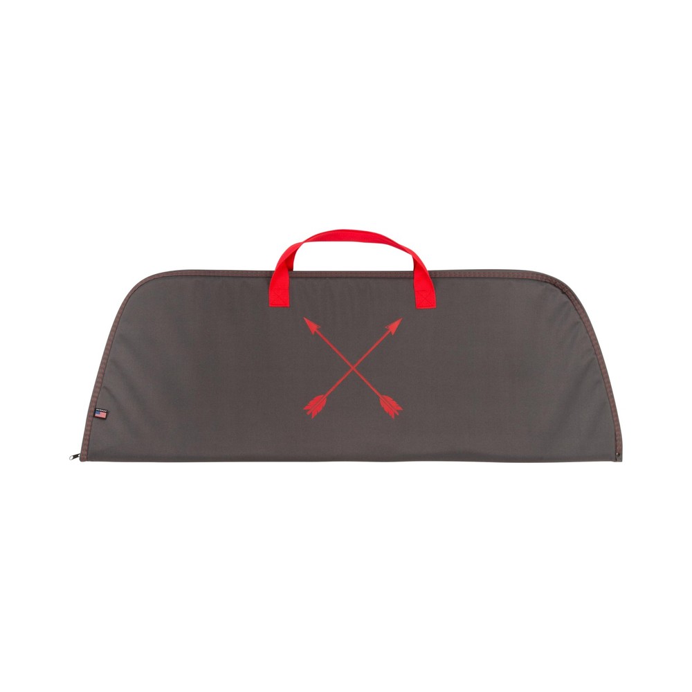 ™ Recurve & Compound Youth Bow Case, 38"L x 18.5"W, Gray/Red