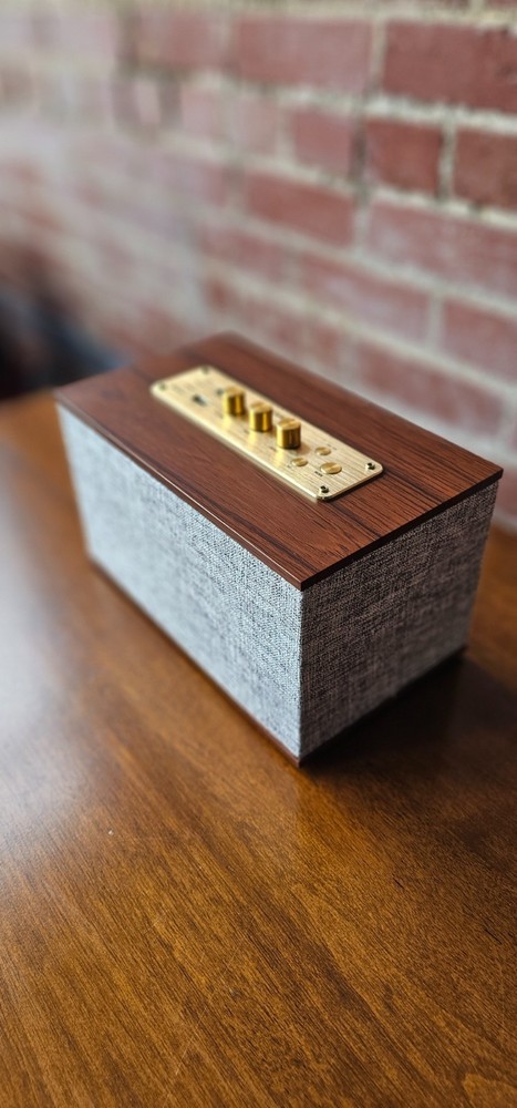 Open Box CR3110A-GY Octave Bluetooth Speaker - Grey