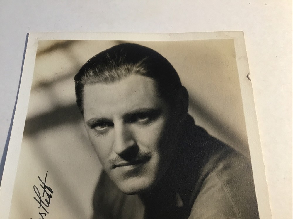 MICHAEL BARTLETT ACTOR SIGNED PHOTO 1936