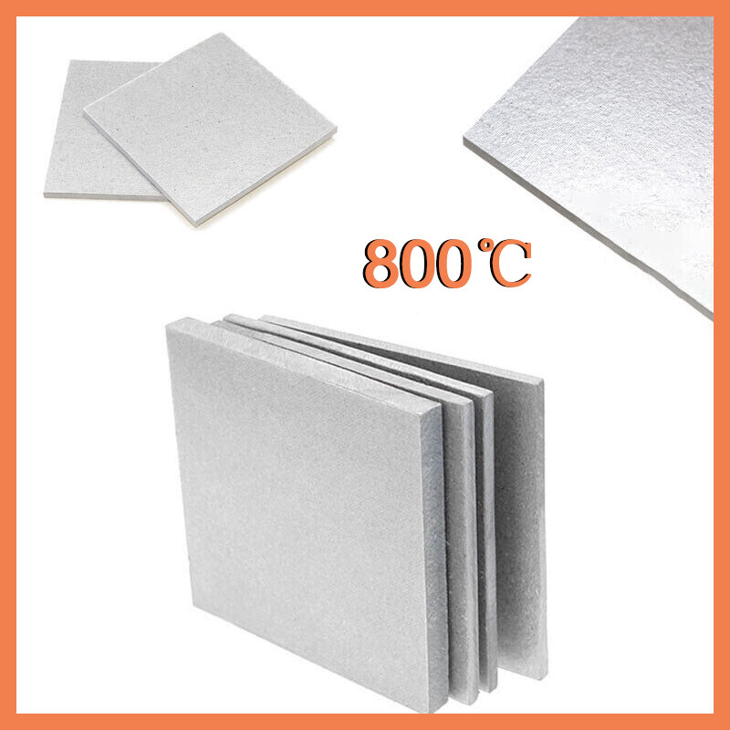 GlassFiber Plate Sheet Heat Shield Sheet 800℃ Temp Insulation Board Panel Plate