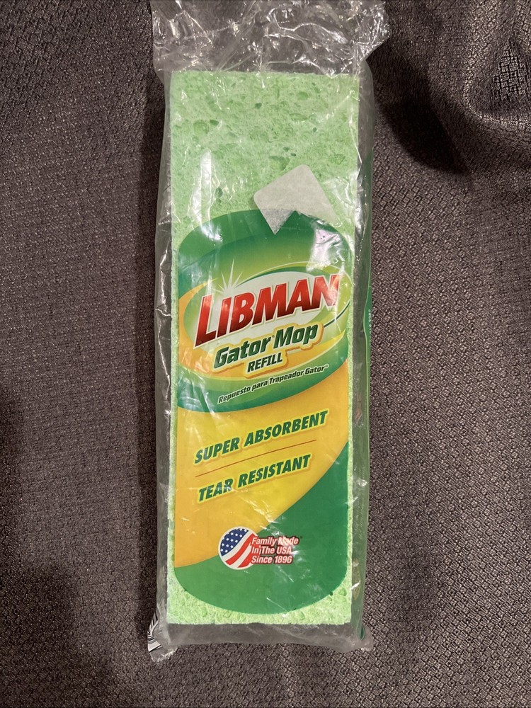Libman 03021 Gator Mop Refill NEW open Package