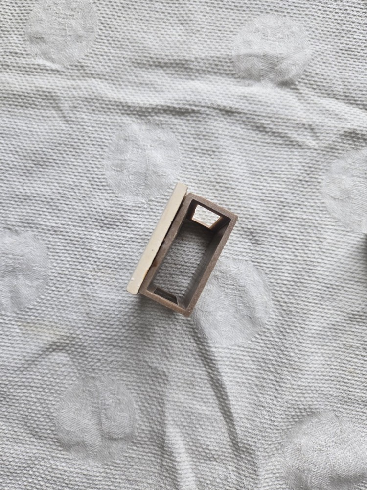 Vintage Ceramic Tile Matchbox