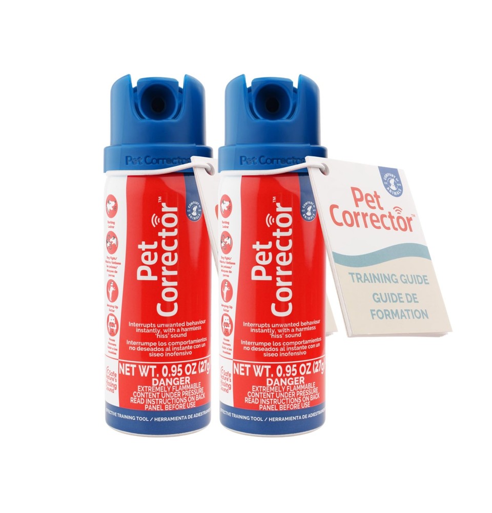 Pet Corrector Dog Trainer 2 Pack Barking Jumping Avoidance 30ml Humane 2 PCS