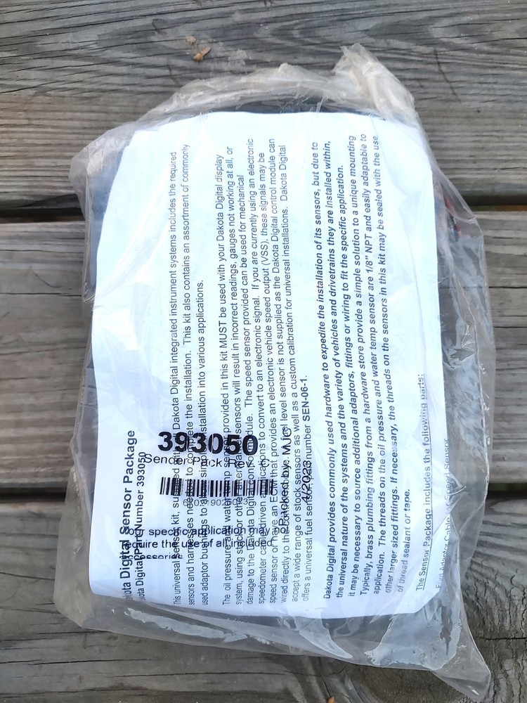 Dakota Digital Sensor Package 393050 New in Package