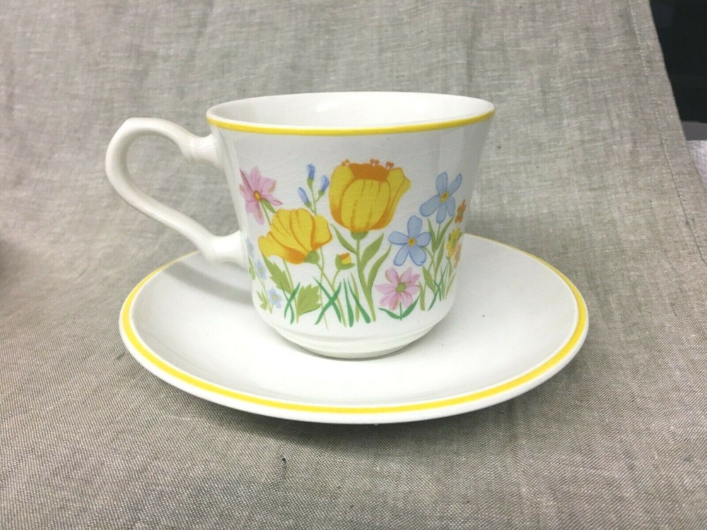 Johnson Brothers Spring Day Cup & Saucer