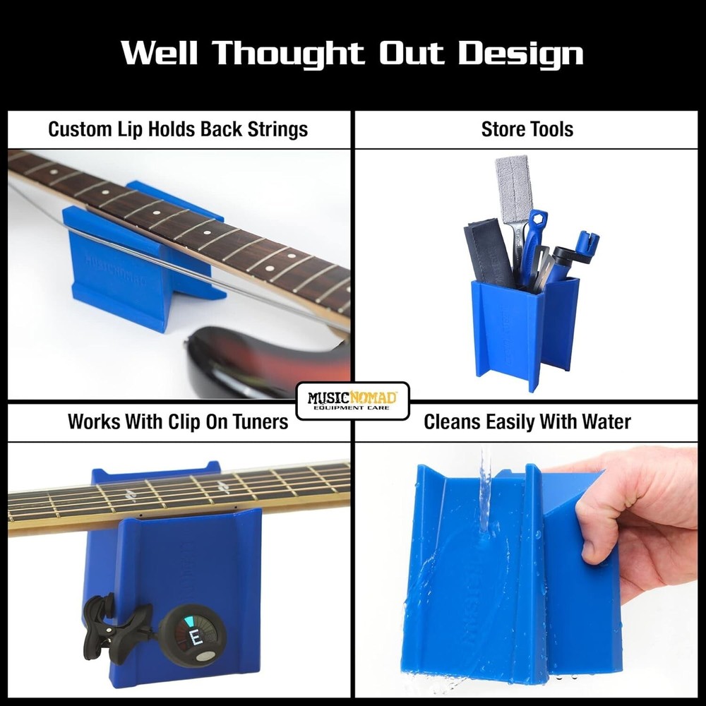 Instrument Work Mat & Cradle Support for Guitar Bass Violin Stringed Tools