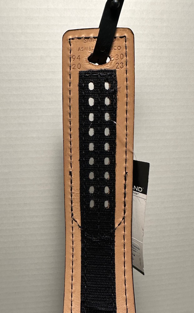 Safariland Model 94 Buckleless Lined Duty Belt 94-30-2 | Plain Black | Size: 30"