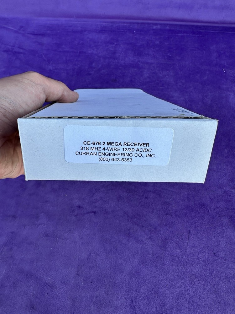 Linear CE-676-2 Megacode 318 MHZ SINGLE CHANNEL GATE RECEIVER