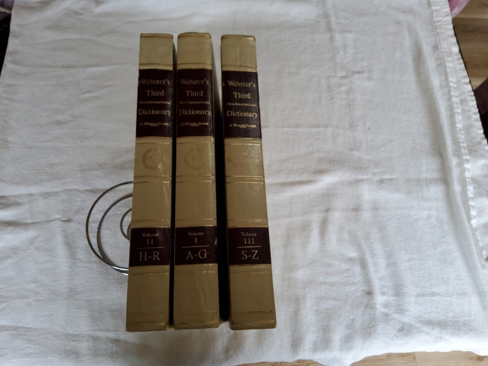 webster's third new international dictionary 1768