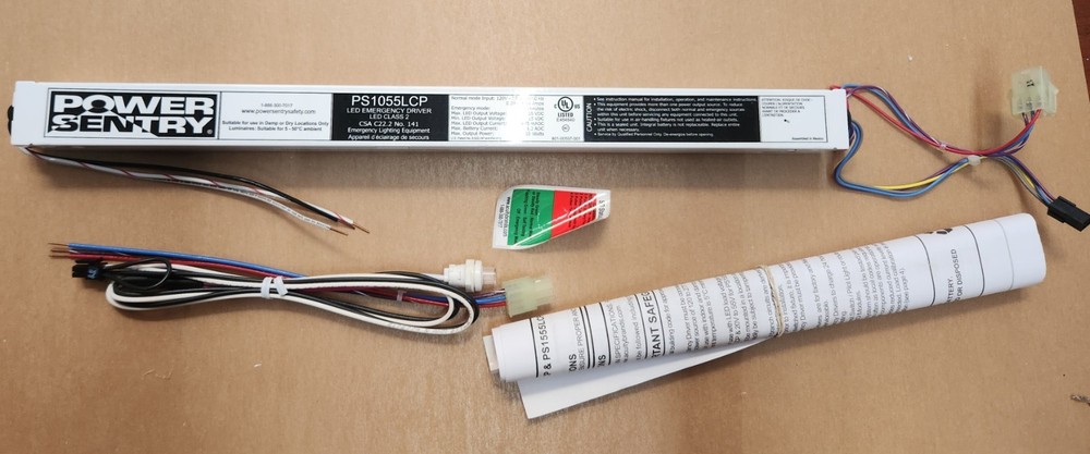 Power Sentry PS1055LCP LED Emergency Driver Inverter Battery Backup