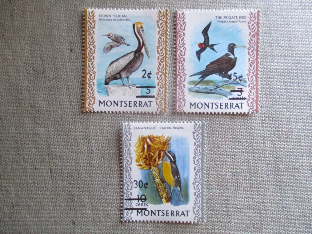 Montserrat, Scott# 337-339, MH