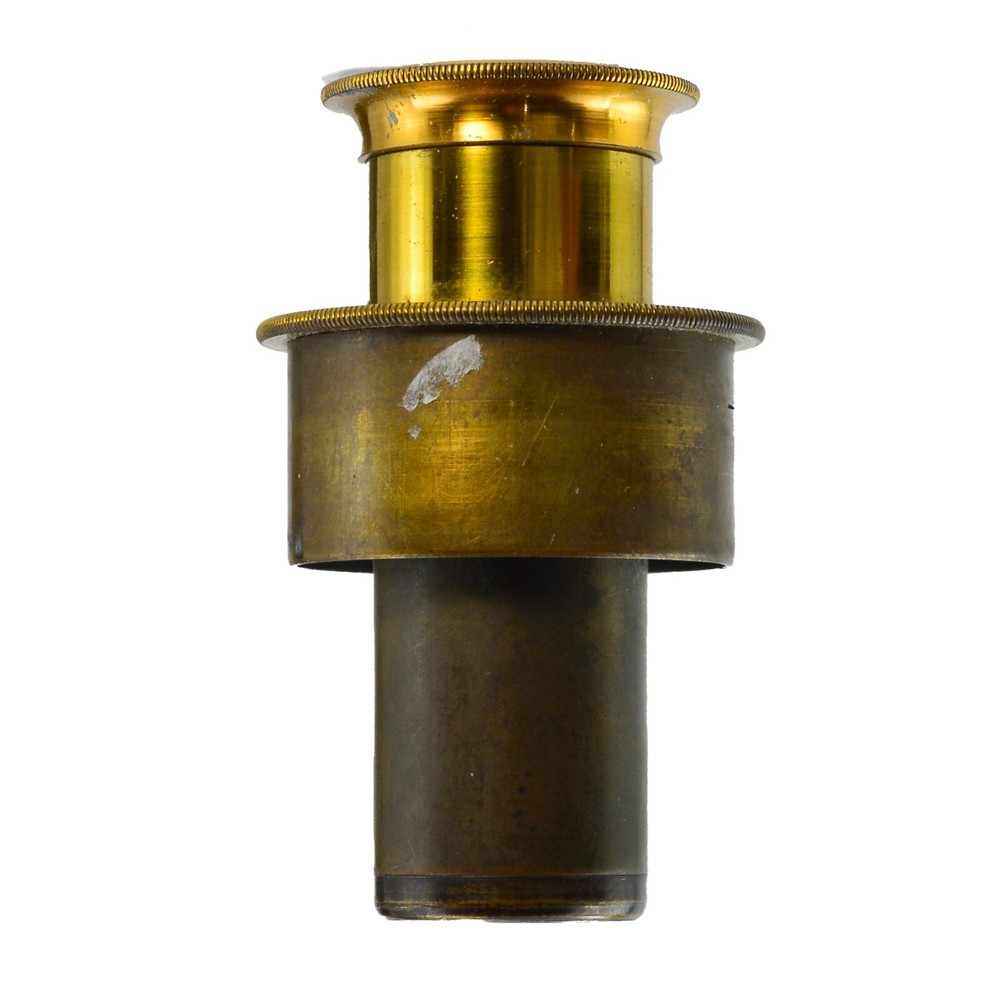 Brass Dark field microscope lens found with Wenham binocular microscope 1870-80s