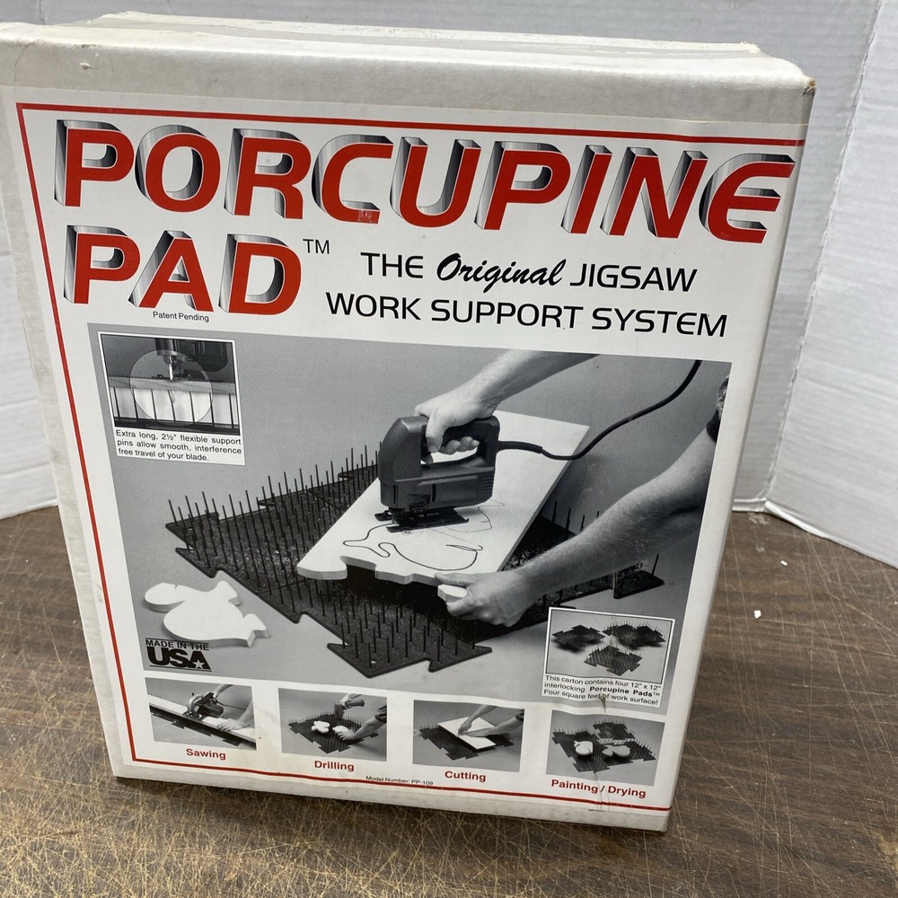 Jigsaw Work Support System  Porcupine Pad   Jim Dandy WWT-01