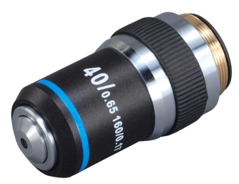 OMAX 40X (SPRING) ACHROMATIC OBJECTIVE *NEW OPEN BOX*