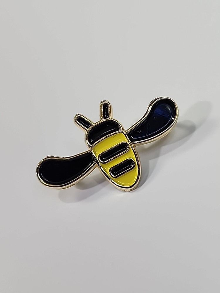 Bumble Bee Lapel Pin Yellow & Black