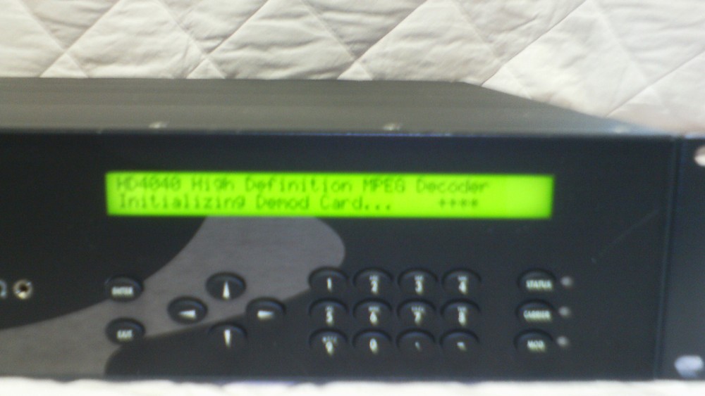 TIERNAN HD4040 HD/SD HD-SDI IRD High Definition Mpeg-2 Video Decoder