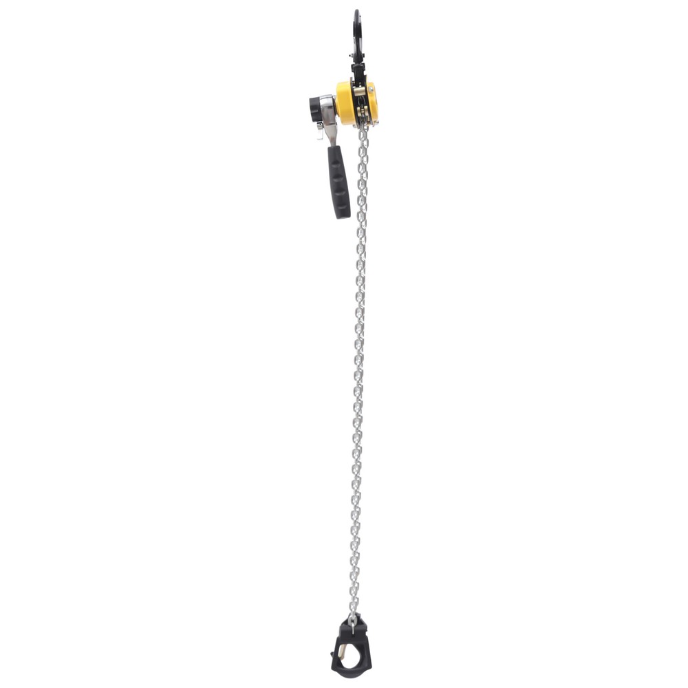 Lever Block Chain Hoist Puller Mini Chain Hoist 550Lbs Adjustable Chain Length