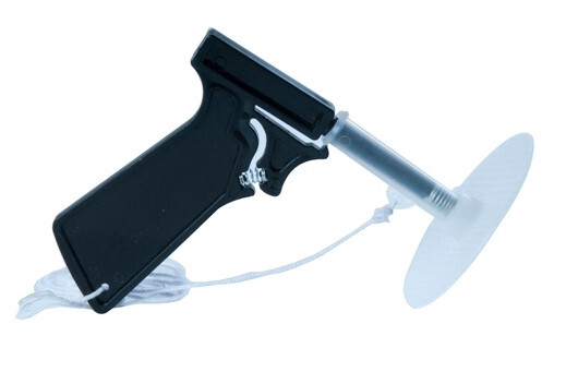 Fly Swatter Gun Insect Bug Pest Killer Spring Loaded Shooter