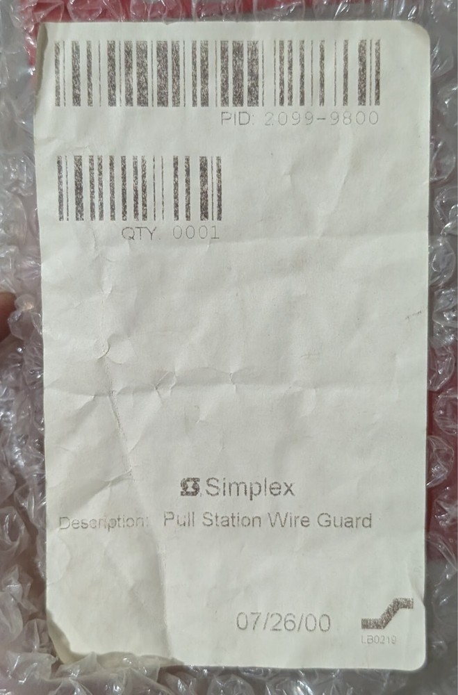Simplex 2099-9800 - MANY AVAILABLE - SAME DAY SHIPPING