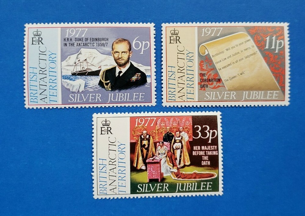 British Antarctic Territory Stamps, Scott 68-70 Complete Set MNH