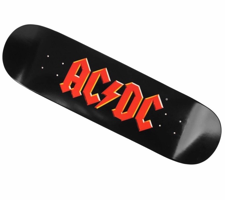 Diamond Supply Co. x AC/DC Highway To Hell Skateboard 8.25" Deck