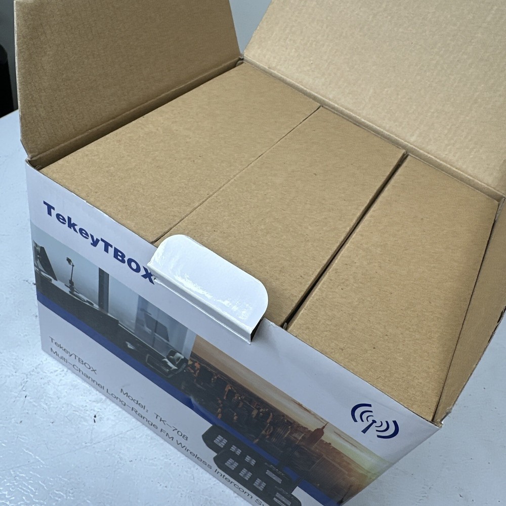 Tekey TBOX TK-708 Multi-Channel Long Range FM Wireless Intercom Systems