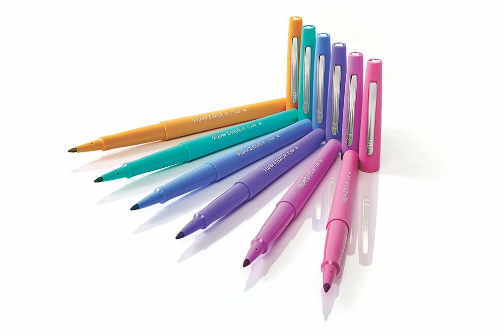 Papermate 1979423 Candy Pop Flair Felt Tip Medium 0.7mm 16 Count