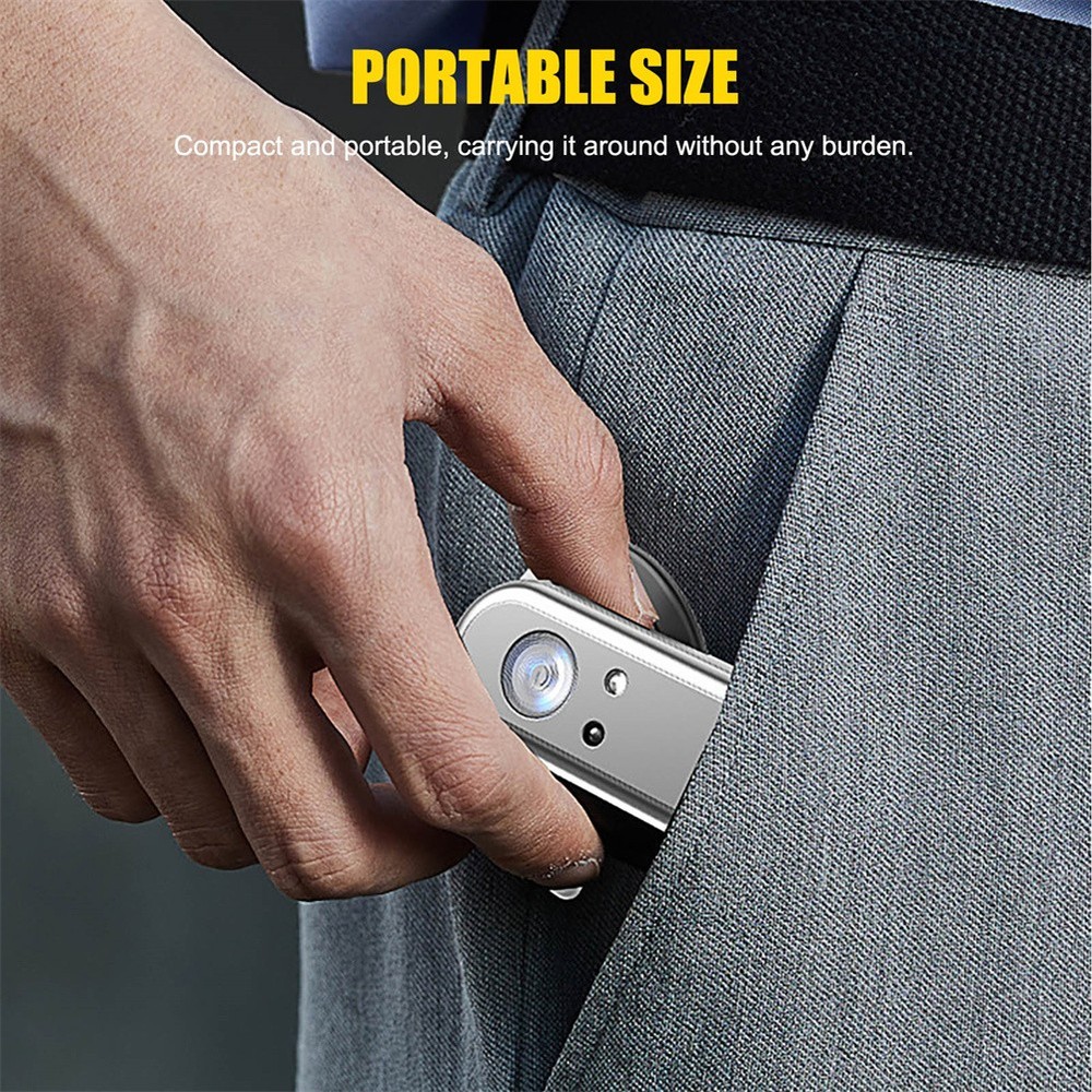 Bright LED Ear Strap Headlamp USB Rechargeable Motion Sensor Magnetic Headlight