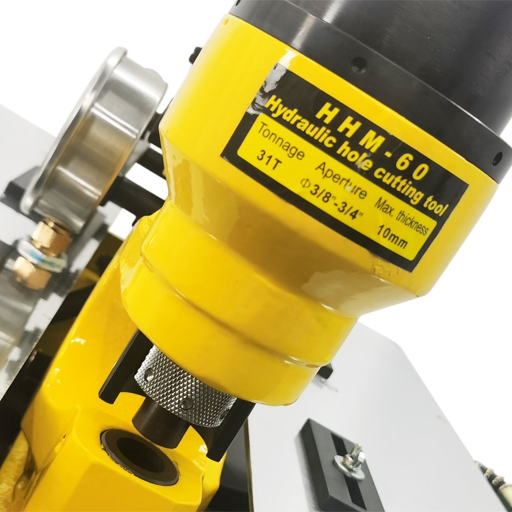 Electric Hydraulic Bus Processor Cutter/Bender/Hole Puncher Multi-function 110V