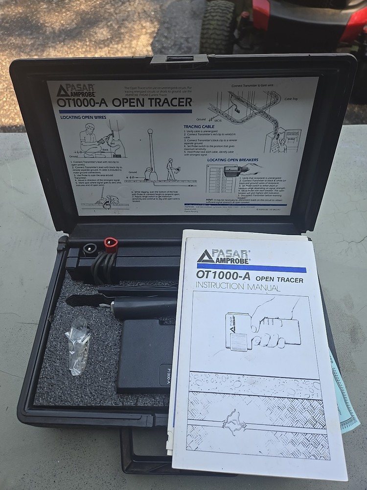 Pasar Amprobe OT1000 Open Tracer with Case And Manual