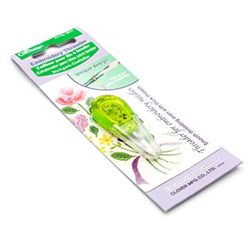 8611 Needle Threader for Embroidery Needles-Apple Green
