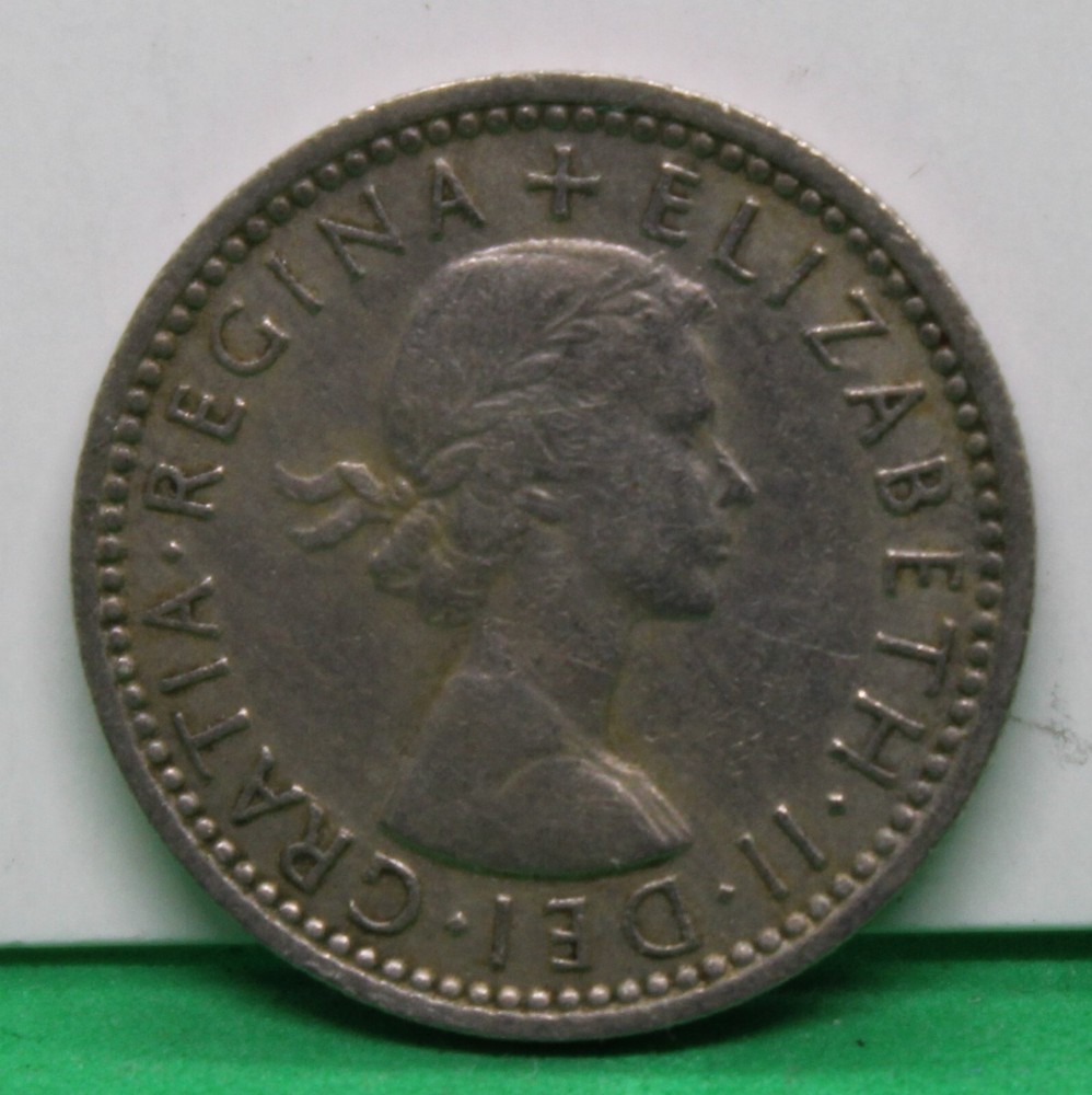 1959 Great Britain Sixpence
