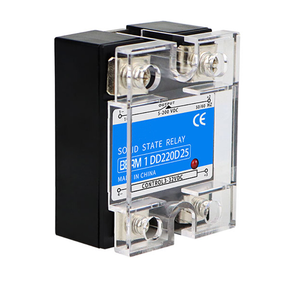 10A-100A Single Phase BERM-1 Solid State Relays Module DC 3V-32V to DC 5V-200V