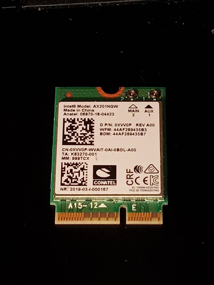 WLAN card Bought it Used but Never Used It