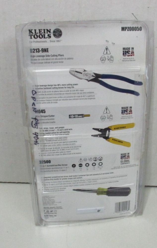 Klein Tools 3-Piece Electrical Wiring Kit