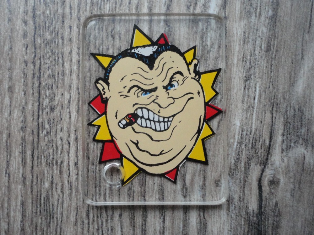 Mousin Around Pinball Machine Plastic Key Chain Cigar