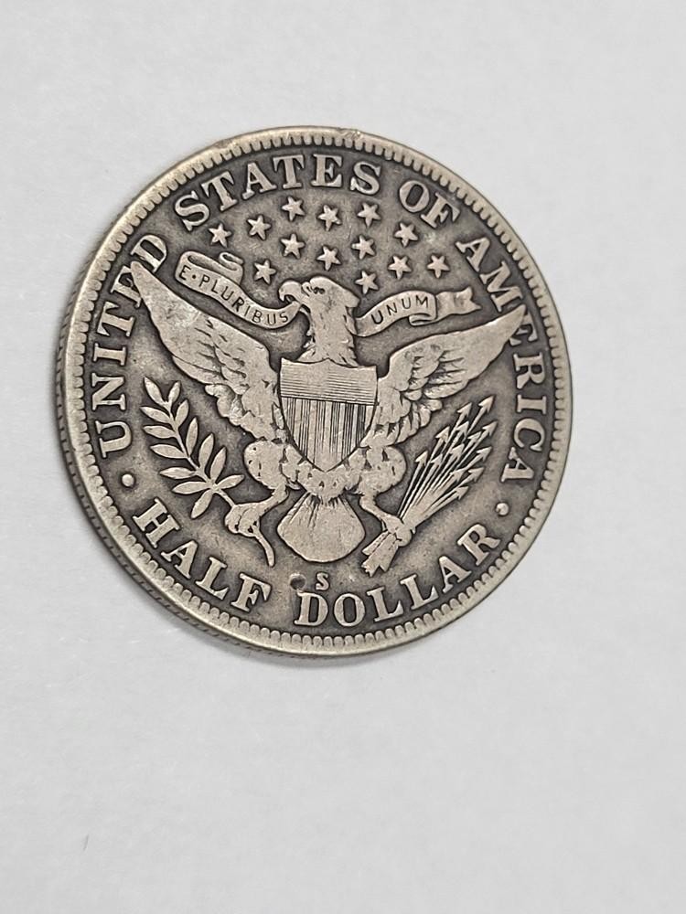 1914 S Barber Half Dollar FULL LIBERTY